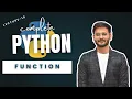 Lecture 10 Function In Python Madhav Sharma