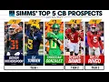 NFL Draft 2023 rankings Analyzing top five CB prospects Chris Simms Unbuttoned NFL on NBC