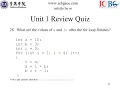 AP Computer Science Exam A Class Unit One Primitive Types