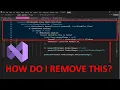 How to disable this thing on top in Visual Studio Sticky Scroll