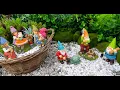 Miniature Garden Gnomes Decor Ideas - Fairy Garden Figurines Accessories Set
