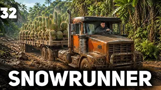 Тетраподы под музыку 🚚 SnowRunner [PC 2020] #32