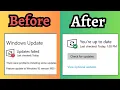 How to FIX All Windows Update Error Problems in Windows 2024