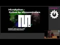 MicroPython - Python for Microcontrollers How high-level scripting languages make your hardware pro
