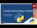 Encoding Python Tutorial for beginners Python Programming