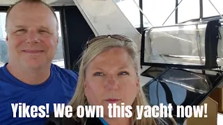 Taking Possession of our 2002 Bayliner 4087 | Boating Journey