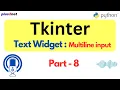 Mastering Tkinter Text Widget for Python GUIs