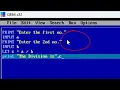 All arithmetic operations in QBasic COMPUTEREXCELSOLUTION