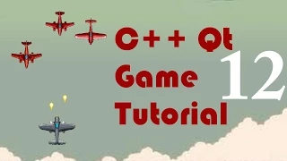 C Qt Game Tutorial 12 - Creating the Enemy