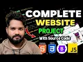 Built a Full Responsive Website Using HTML CSS Bootstrap Compel Website Project