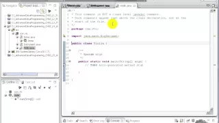 Advanced Java tutorial - Documenting Classes Interfaces