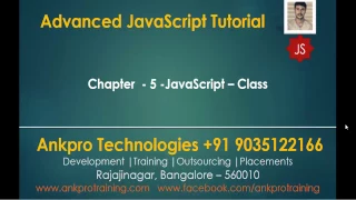 Advanced JavaScript - Chapter 5