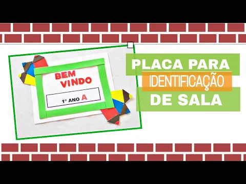 Download MP3 Placa para identificação de sala de aula