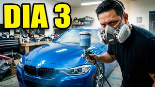 RESTAURE UN BMW EN SOLO 3 DIAS!! (Pintura, Tapiceria, Techo, Rines Todo!!)