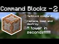 Setblock Command Command Block Basics Part - 2