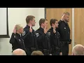 Five new members of the Rochester Police Department sworn in