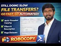 Robocopy for Database Admins - Server Migration Made Easy