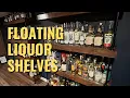 I Build CUSTOM Shelves for a Liquor Bottle Collection