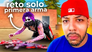Hice el RETO de Jugar con la PRIMERA ARMA Pero Nunca Pensé que Terminaría así... FREE FIRE 