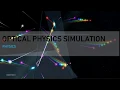 Optical Physics 3D Simulation Explanation Refraction Reflexion and Dispersion