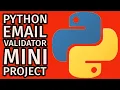 PYTHON Email Validator EASY Beginners PROJECTS 2024