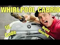 Why This Whirlpool CABRIO Washer Say Code Is Noisy In Spin Cycle WTW8600YW1 Bad Bearings