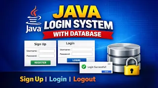 Java GUI Project Login Management System with Swing UI