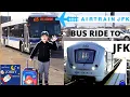 Johny s MTA Bus Ride To JFK Airport Airtrain JFK Train Ride Cheapest Way To JFK