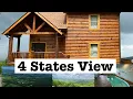 Views A pool Cabin In The Great Smoky Mountains 4 States View American Patriot Getaways cabin