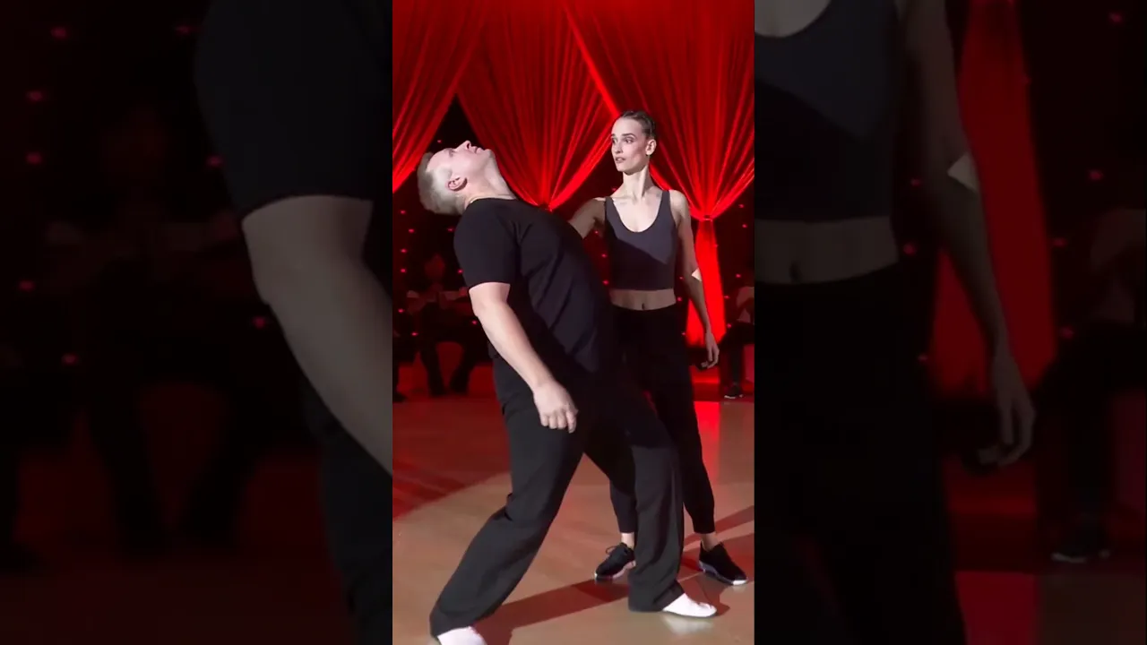 He set me up PERFECTLY 😂 #improv #westcoastswing with the incomparable Kyle Redd