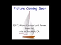 1907 34 foot Custom built Power boat for sale in Stockton CA 10 000