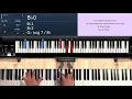 Lagu That's What Friends Are For (by Dionne Warwick) - Piano Tutorial