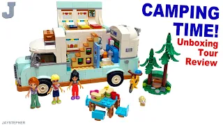 LEGO Friends 2025 Friendship Camper Van Adventure 42663 Unboxing, Tour, & Review