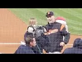 Bruce Bochy gets 2 000th win - SF Giants vs Red Sox