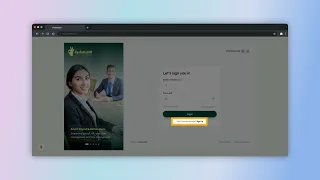 How to signup a new Employee