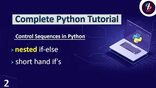 Python Tutorial in Hindi Nested if-else Short hand if Python Tutorial for Beginners in Hindi