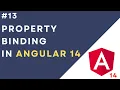 Property Binding in Angular 14 Application Why do we need Property Binding in Angular