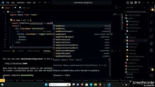 To create a toggle button that switches between active and inactive in React Js