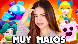 💀 LOS 5 PEORES BRAWLERS... NO SIRVEN PARA NADA?