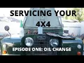 Land Rover Series how to service