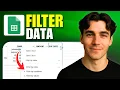 How To Filter Spreadsheet Data In Google Sheets Tutorial 2026