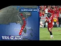 Latest on Hurricane Ian full forecast Florida airports closed impact to FL Keys Football Canceled