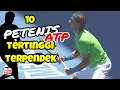 Lagu 10 PEMAIN TENNIS TERTINGGI DAN TERPENDEK DALAM SEJARAH ATP