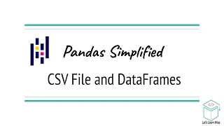 Python Pandas Tutorials CSV and DataFrames AI Simplified