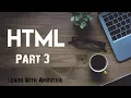 HTML Tutorial - Lesson 3 Programming using HTML