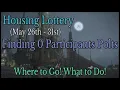 FFXIV Housing Lottery - Finding Plots with 0 Players May 26th-31st Tips on Getting a Home
