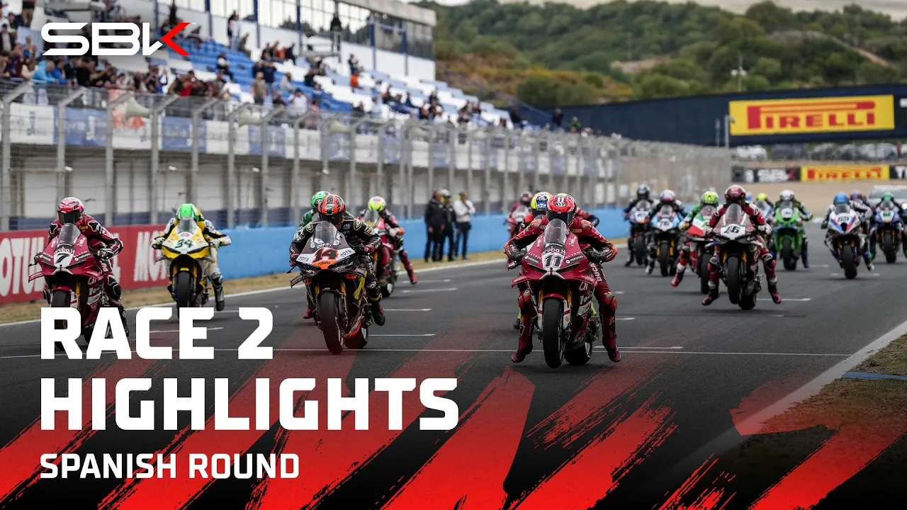 HIGHLIGHTS from a chaotic Race 2 at the season finale  🌧️ | 2026 #SpanishWorldSBK 🇪🇸