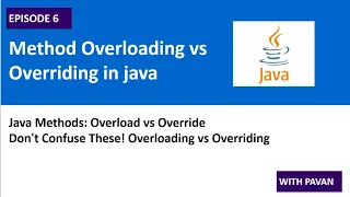 Method Overloading vs Overriding in Java Real-Life Examples Explained Simply Episode 6