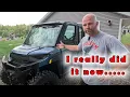 I Bought A New UTV - 2025 Polaris Ranger NorthStar Ultimate Review Test Drive Cab Tour
