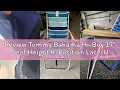 Review Tommy Bahama Hi-Boy 17 Seat Height 4-Position Lace-Up Suspension Folding Beach Backpack Chai